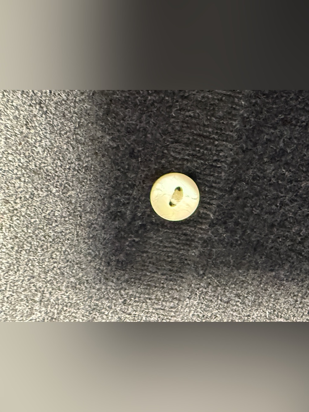 Lord & Taylor Cashmere Black Women's Button-Front Cardigan - Picture 7 of 9